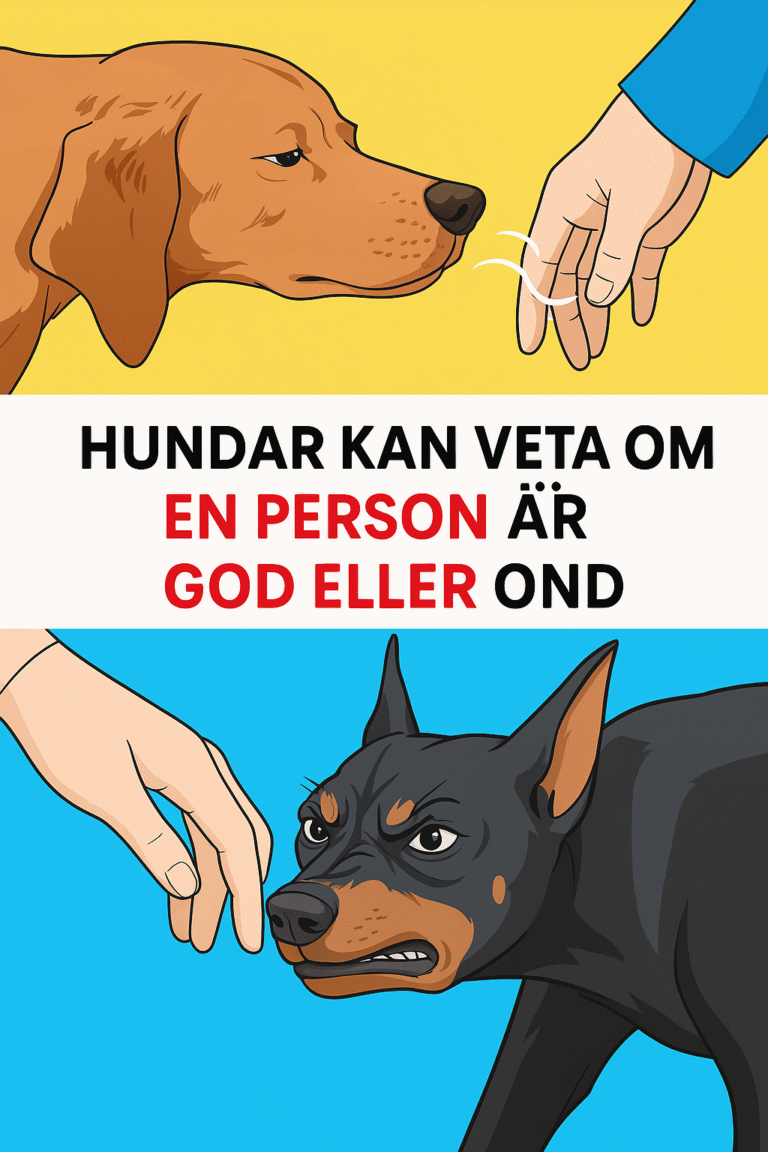 “Hundar kan säga vem som är en bra person och vem som är en dålig person.”