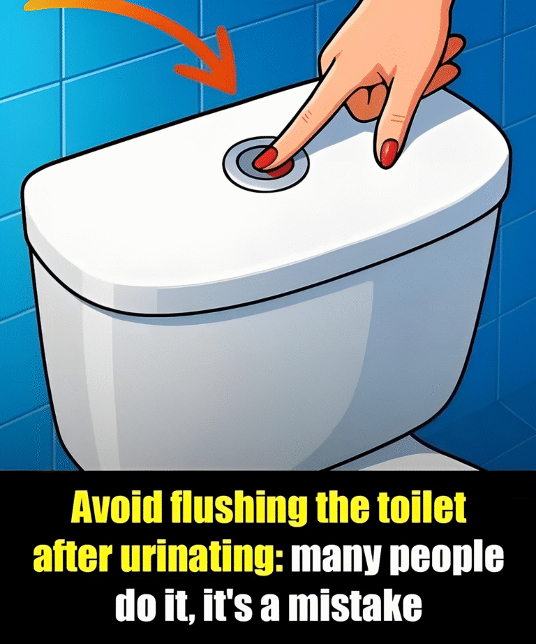 Du behöver inte alltid spola toaletten: vanan vi tror är rätt – men som inte är det.