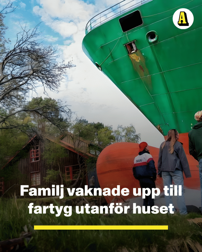 Stort fartyg har gått på grund i Norge – på villastrand