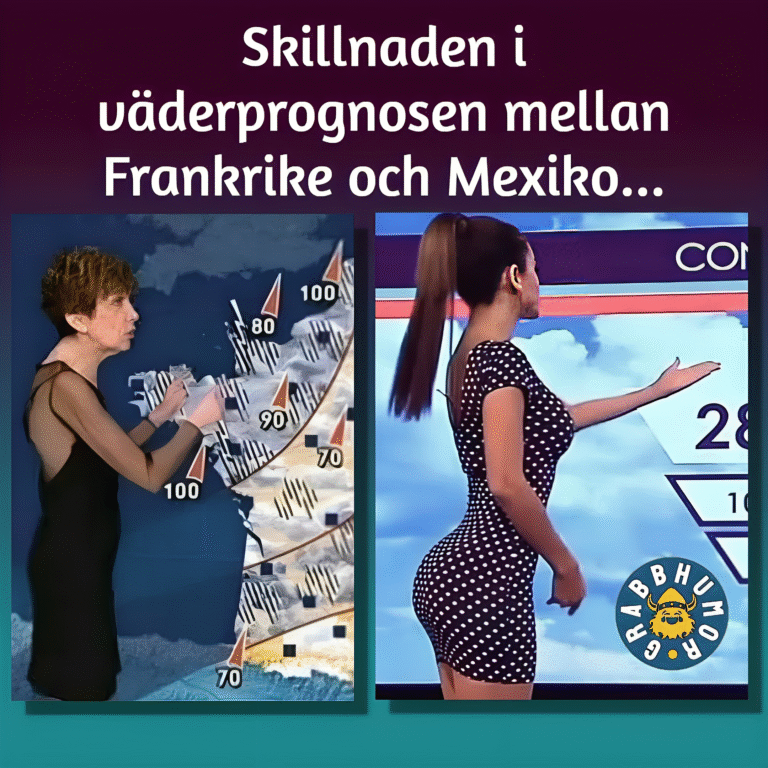Skillnaden i uäderprognosen mellan Frankrike och Mexiko