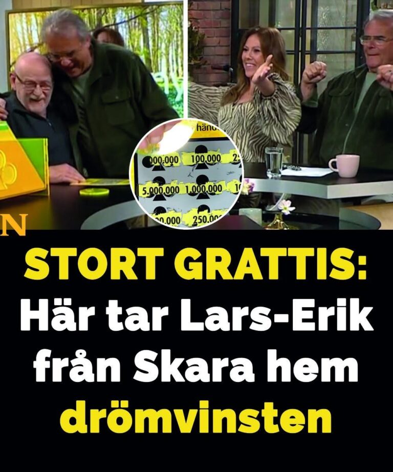 Här vinner Lars-Erik från Skara fem miljoner i Nyhetsmorgon