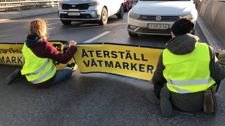 Klimataktivisterna som orsakade högt blodtryck i HD i dag