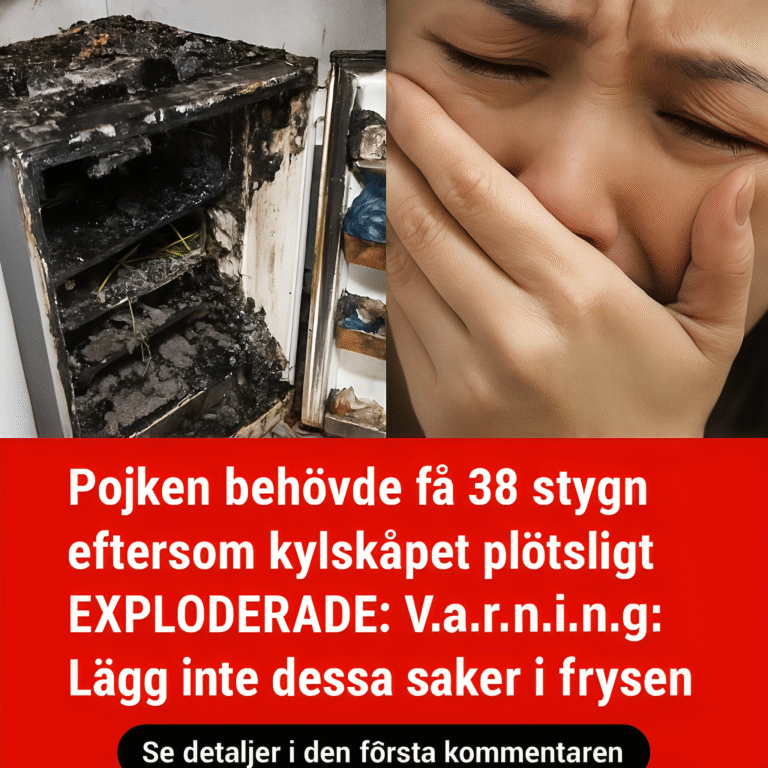 Pojken behövde få 38 stygn eftersom kylskåpet plötsligt ᴇxᴘʟᴏᴅᴇʀᴀᴅᴇ: V.a.r.n.i.n.g: Lägg inte dessa saker i frysen