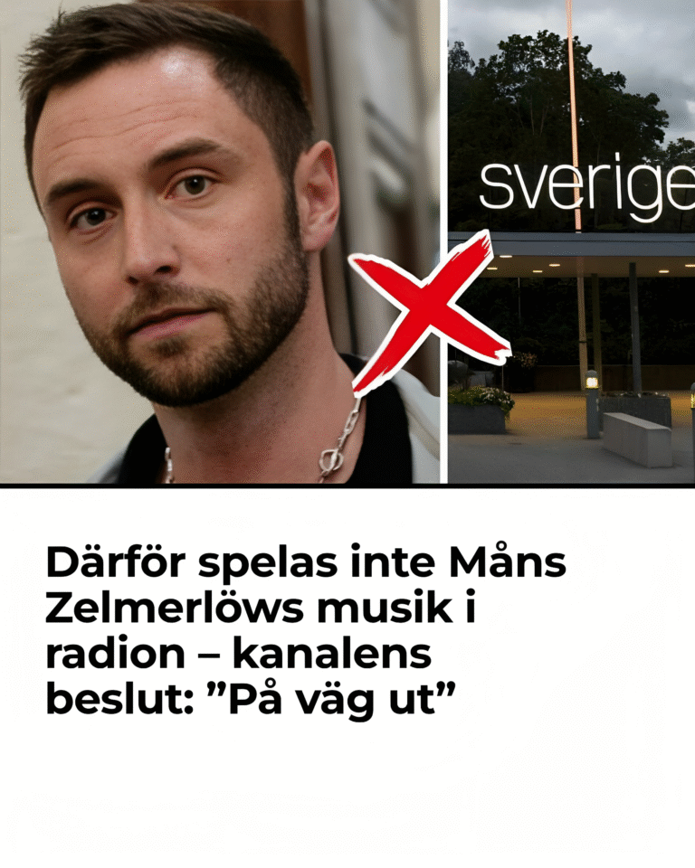Därför spelas inte Måns Zelmerlöws musik i radion – kanalens beslut: ”På väg ut”