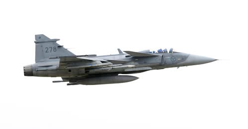 Stridsflyg flög över Skåne – skulle markera mot Ryssland