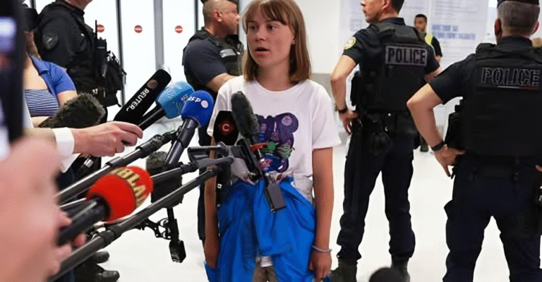 Greta Thunberg i Paris: ”Blev illa behandlade”