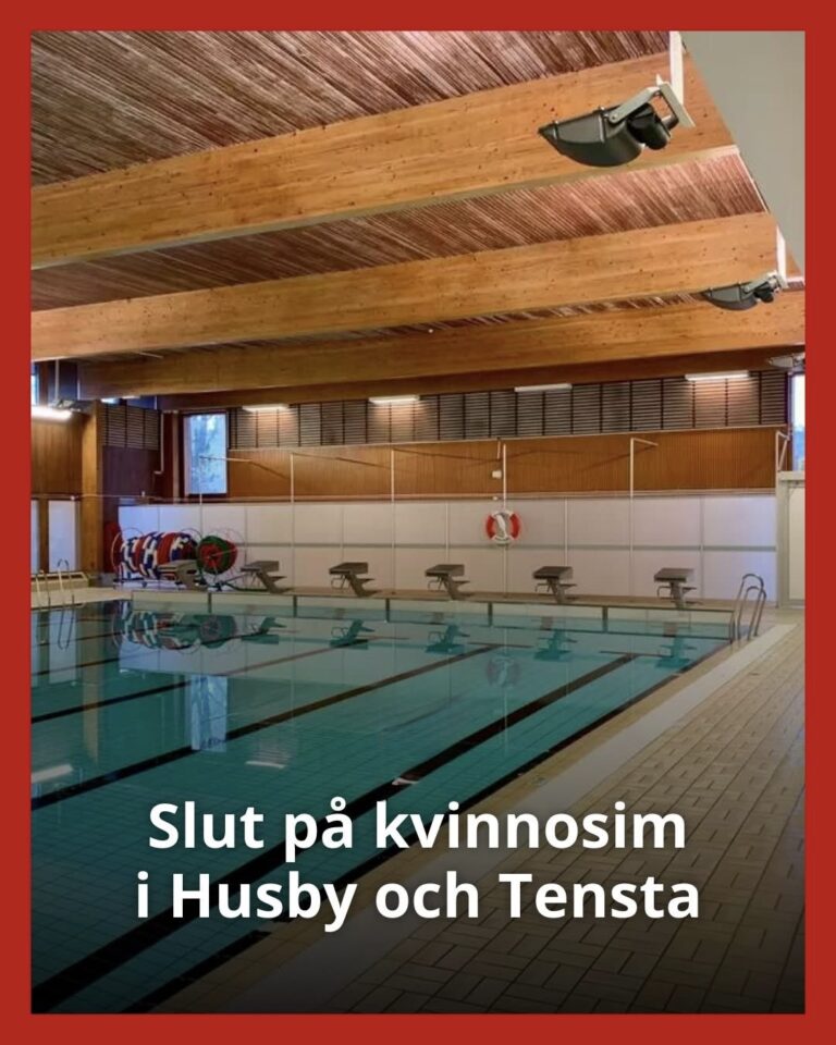 Slut på kvinnosim i Husby och Tensta