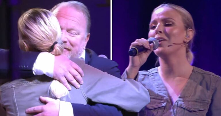 Perla Malmberg hyllar pappa Claes Malmberg i ”Vilket Liv!”