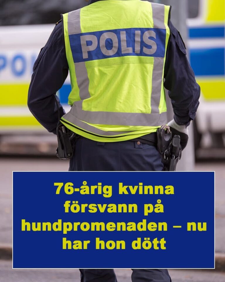 Tragiskt slut efter dagar av sökande – försvunnen kvinna hittad för sent