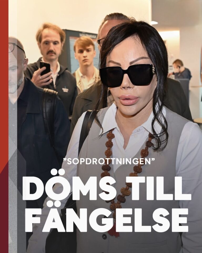 ”Sopdrottningen” döms till fängelse efter skandalen