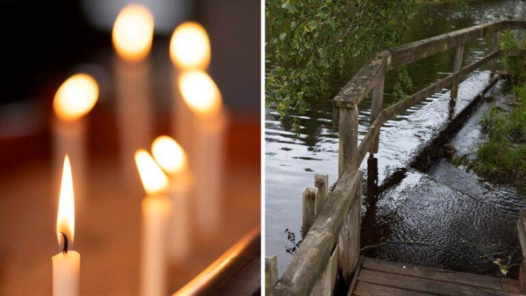 Sorgen i byn efter tvååriga pojkens död