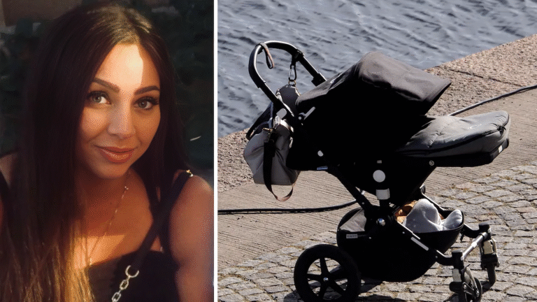 Barnvagn rullade ner i å – Claudia räddade flickans liv: ”Fick panik”