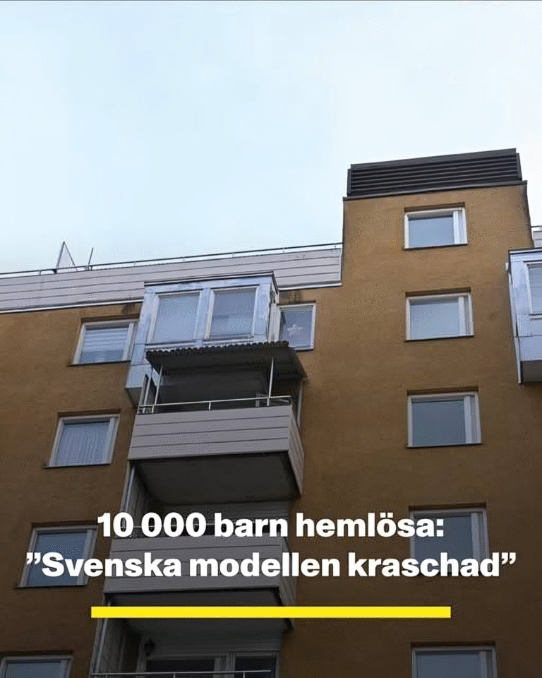 10 000 barn hemlösa: ”Svenska modellen kraschad”