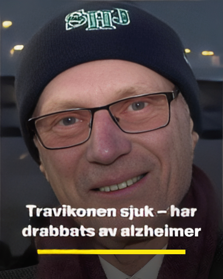 Travikonen sjuk – har drabbats av alzheimer