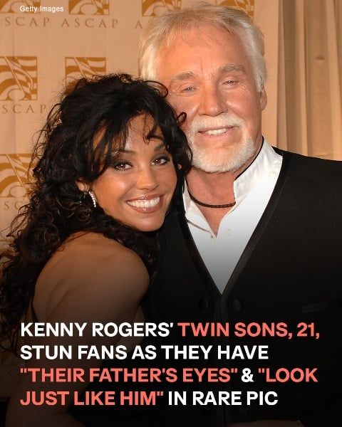 Unseen Image of Kenny Rogers’ Twin Sons at 21 Goes Viral