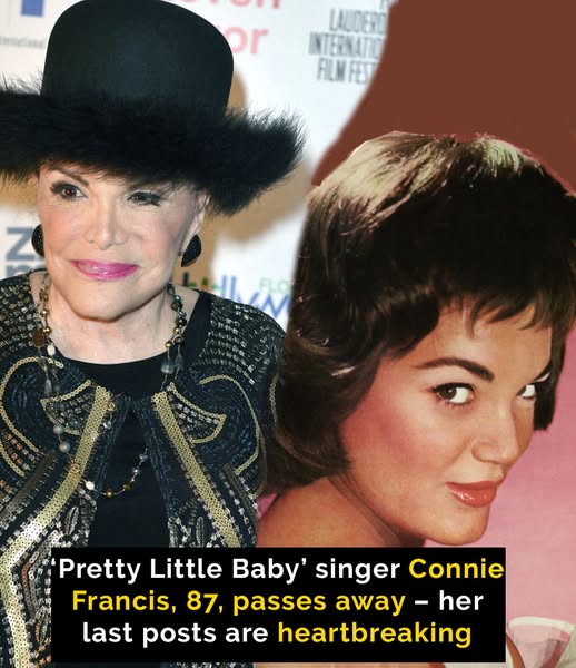 “Pretty Little Baby” singer Connie Francis passes away aged 87