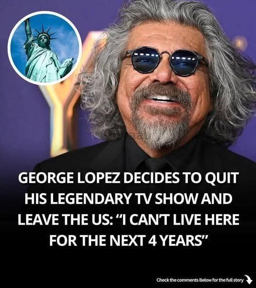 George Lopez Drops Bombshell: Leaving U.S. and Stepping Away From TV