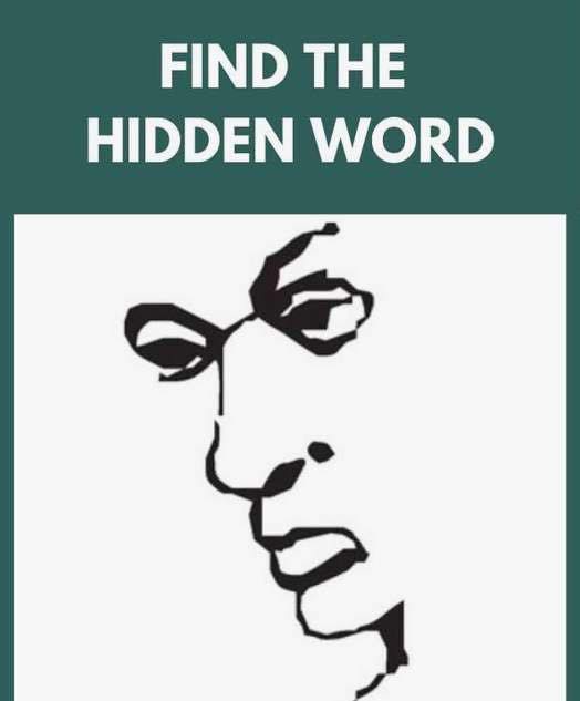 Visual Challenge: Can You Spot the Hidden Word in This Man’s Face?
