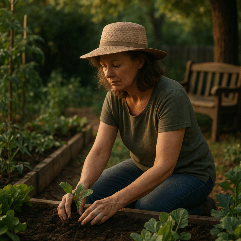 The Garden That Healed Her: How Sandy Turned Loss Into Life