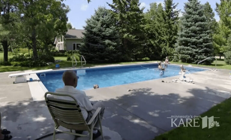 94-Year-Old Grandpa Built A Pool for Neighborhood Kids in Memory of Late Wife