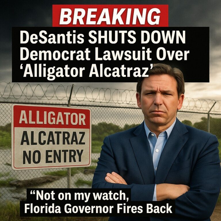 Gov. Ron DeSantis Blocks Access to Florida’s ‘Alligator Alcatraz’ Amid Legal Challenge
