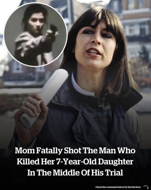 Mom fatally shot the man who killed her 7-year-old daughter in the middle of his trial