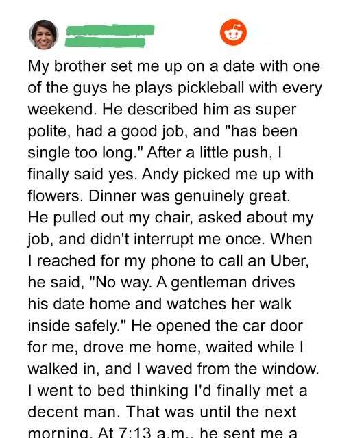 My Date Insisted on Driving Me Home, I Still Regret Saying Yes
