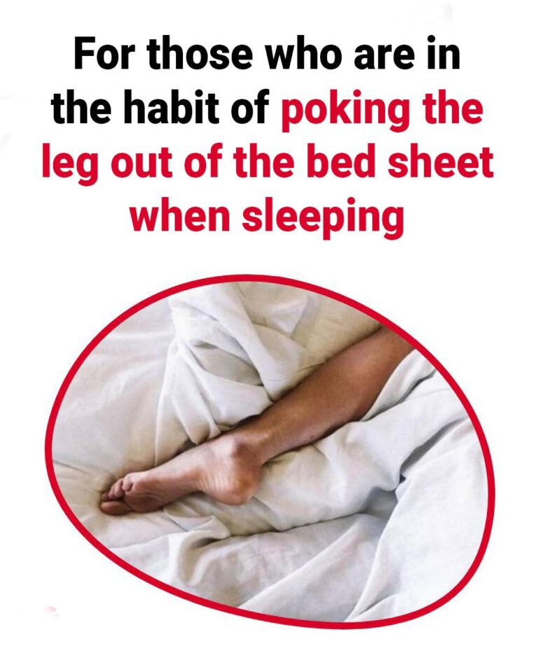 Sleeping Trick? Why Sticking One Foot Out Actually Works