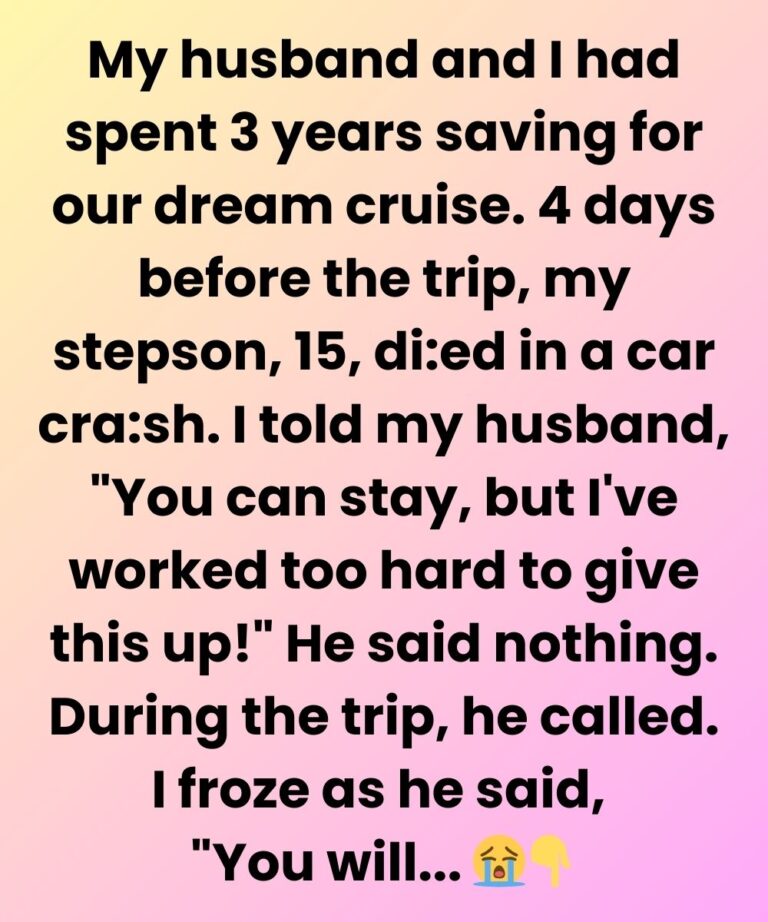 My Stepson Died Four Days Before Our Cruise—And I Still Boarded The Ship