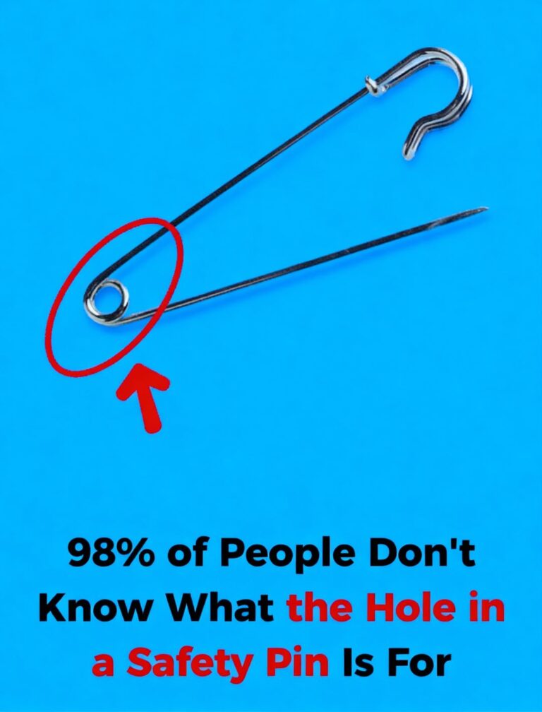 Why the Tiny Hole in a Safety Pin Is More Useful Than You Think!