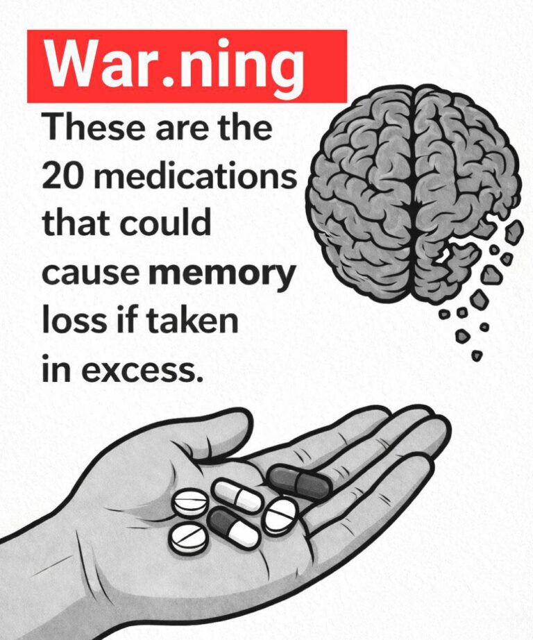 The 20 Potentially Dangerous Medications That Could Cause Memory Loss