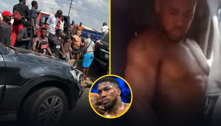 Anthony Joshua: British former world heavyweight champion injured in car accident in Nigeria that killed two people