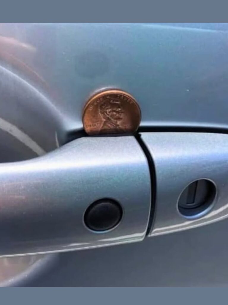 If You See a Penny in Your Car Door Handle, This Is What It Might Mean (And Why You Should Pay Attention)
