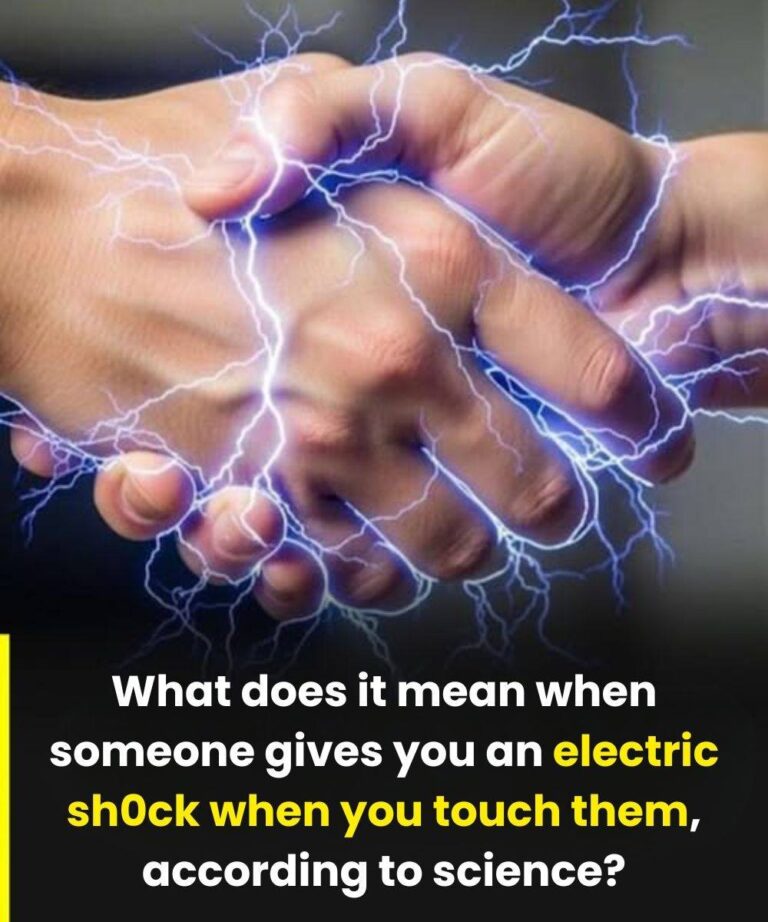 Why do we feel an electric sh0ck when we touch another person? Science explains