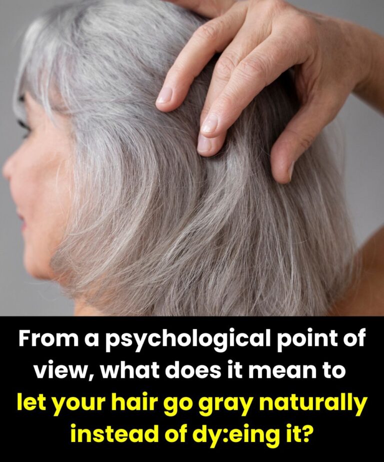 Why People Who Let Their Hair Go Gray Often Make Others Uncomfortable