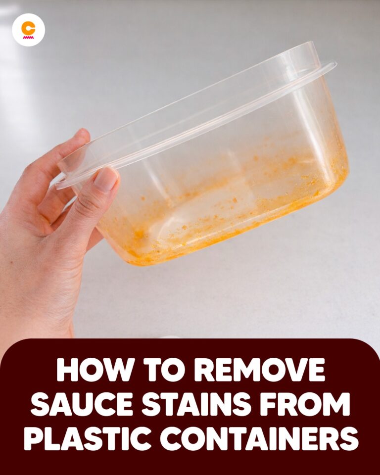 How to Clean Stained Plastic Containers: The Trick to Make Them Look New Again