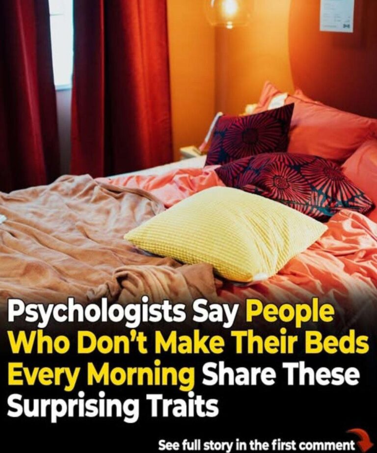 People Who Leave Their Bed Unmade Every Day Show These Mental Traits, Psychology Says