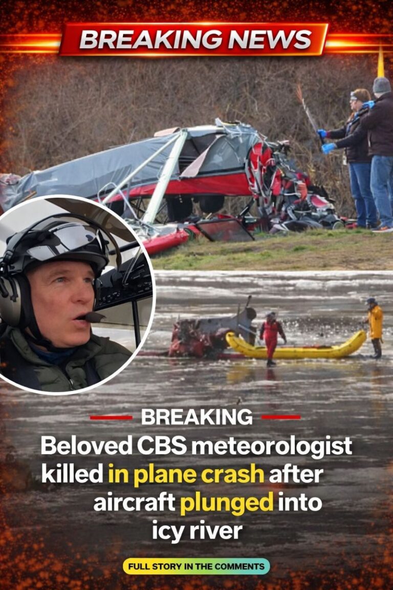 Beloved CBS meteorologist killed in plane crash after aircraft plunged into icy river