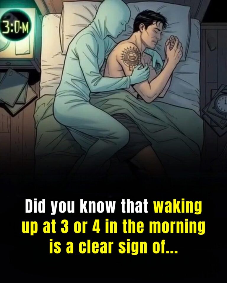 If you wake up at 3 or 4 in the morning, here’s what it means