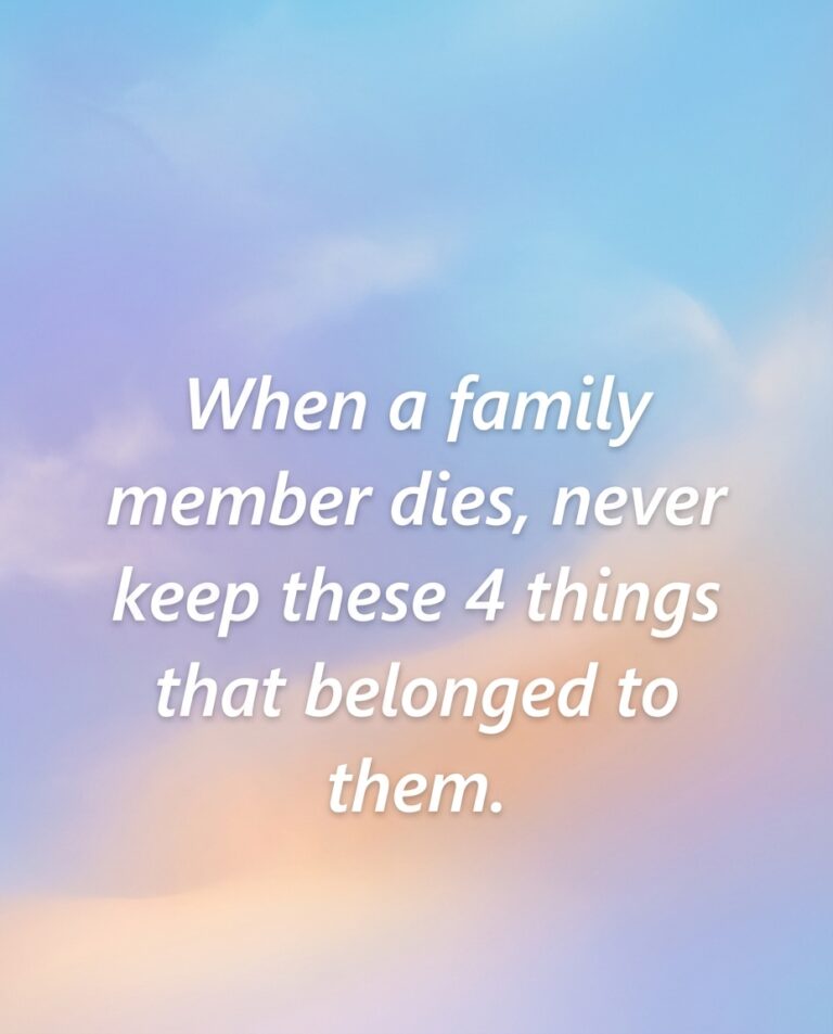 After a Loss: Personal Items Many People Gradually Choose to Let Go