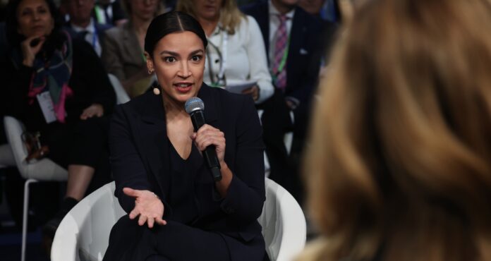 Ocasio Cortez, Newsom Criticize Trump Admin At Munich Conference