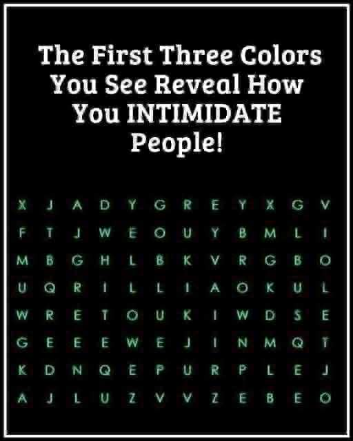 Unveiling Personality Secrets: What’s the First Color You See?