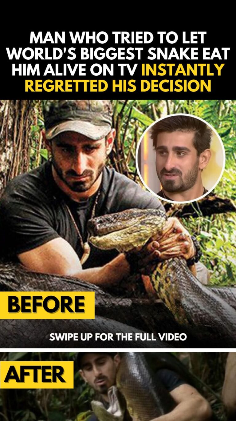 Man Who Tried To Get Eaten Alive By Snake Filmed The Whole Thing