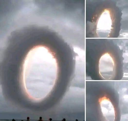Strange clouds appear in the sky due to the ins… See more
