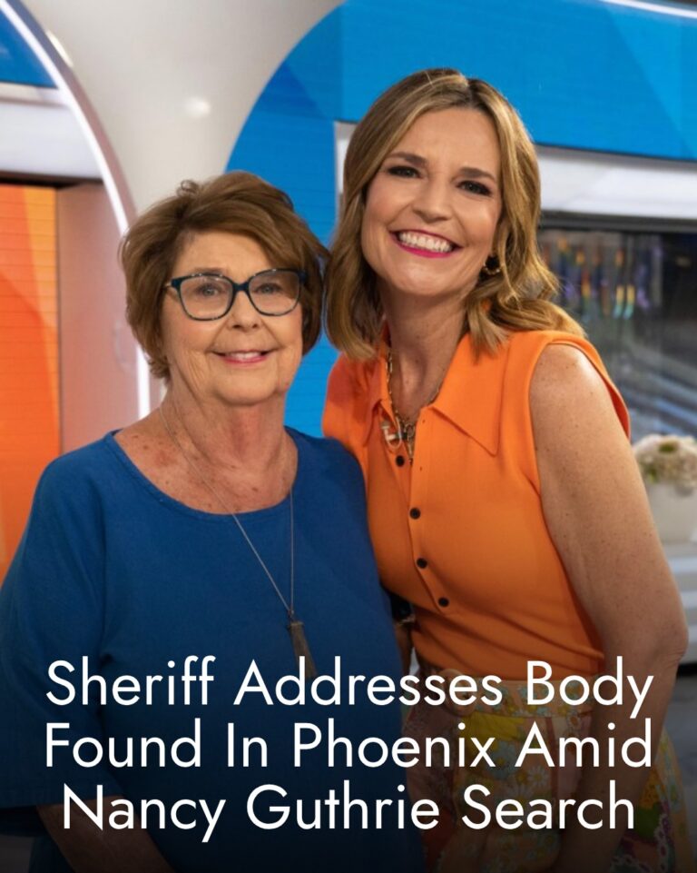 Sheriff Addresses Body Found In Phoenix Amid Nancy Guthrie Search