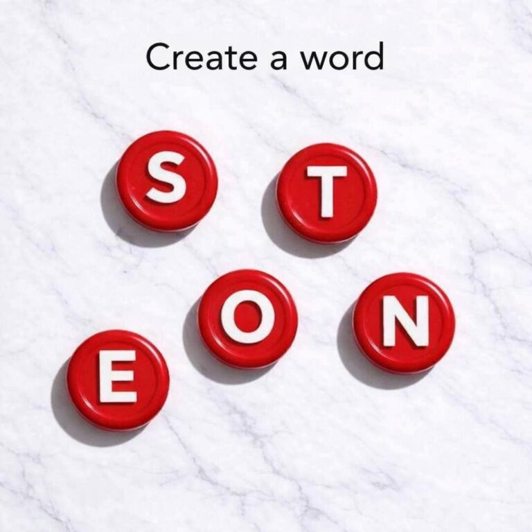 How many words can you find from these letters?