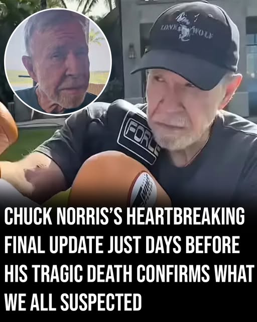 Chuck Norris’s final post just days before his death confirms what we all suspected