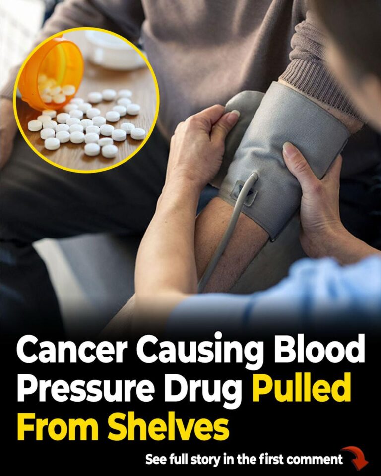 Blood Pressure Drug Pulled From Shelves After Carcinogen Detected