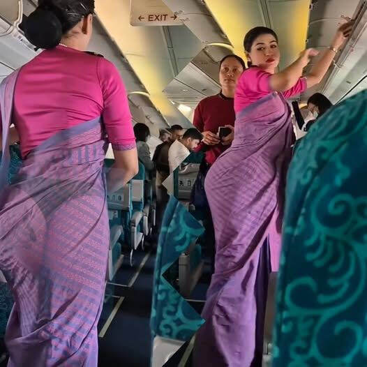 Flight Attendant Breaks the Internet with Her Daring Uniform!