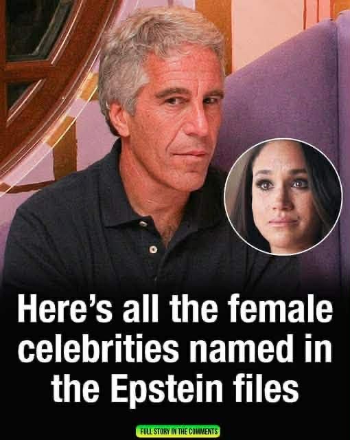 Here’s every female celebrity named in the Epstein files